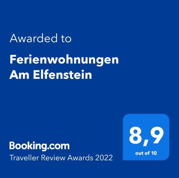 Ferienwohnungen Am Elfenstein Bad Harzburg Exteriör bild